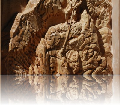 Łubocki Grzegorz - Ława rzeźbiona