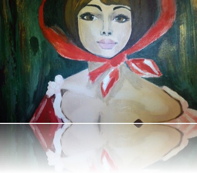 Pogoda Elena - Dama w kapeluszu